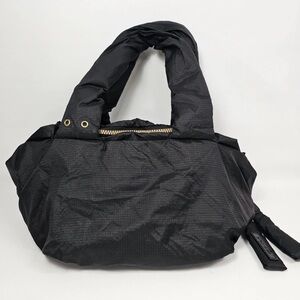 Authentic See By Chloe Women's Black Padded Nylon Tote Bag